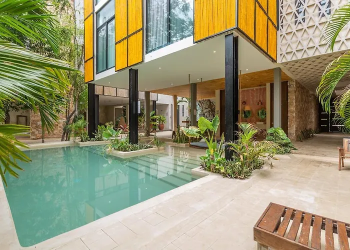 Apartment Cosy Designed 5bdr 8beds Dual Apts W Amenities Tulum
