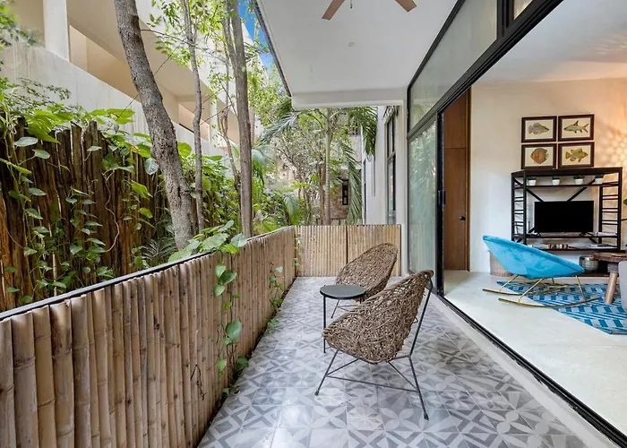 Cosy Designed 5bdr 8beds Dual Apts W Amenities Apartment Tulum