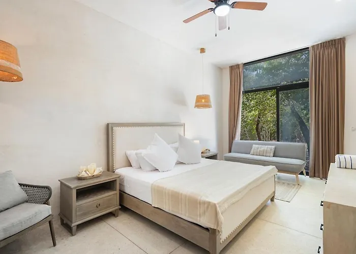 Cosy Designed 5bdr 8beds Dual Apts W Amenities Apartment Tulum