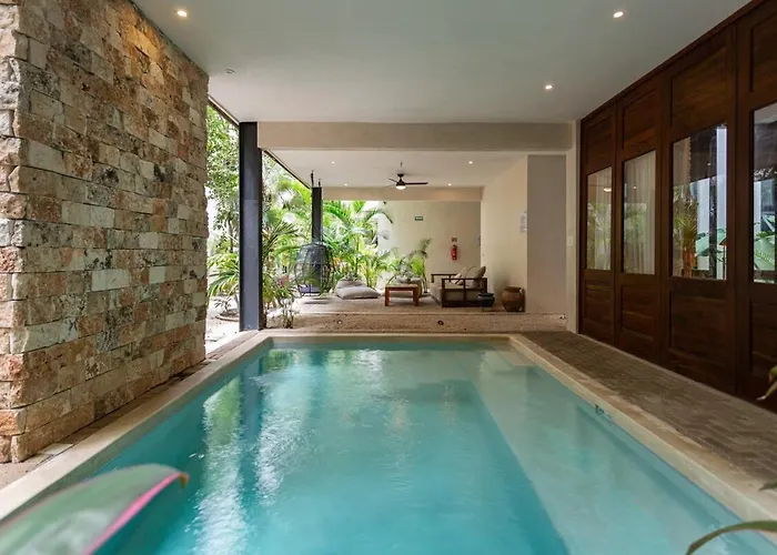 Cosy Designed 5bdr 8beds Dual Apts W Amenities Apartment Tulum