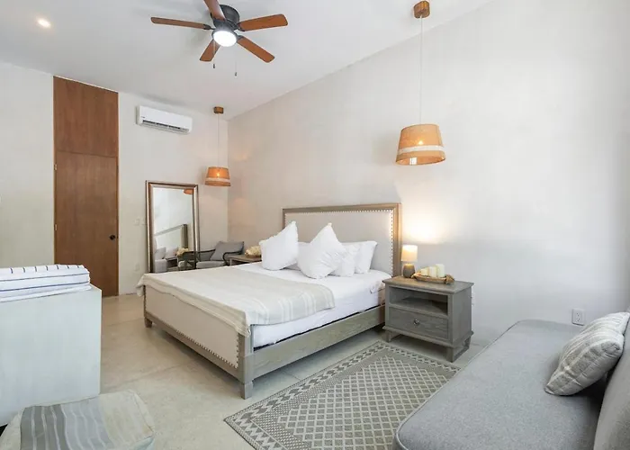 Cosy Designed 5bdr 8beds Dual Apts W Amenities Apartment Tulum